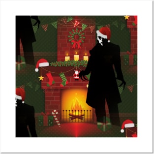 christmas nosferatu Posters and Art